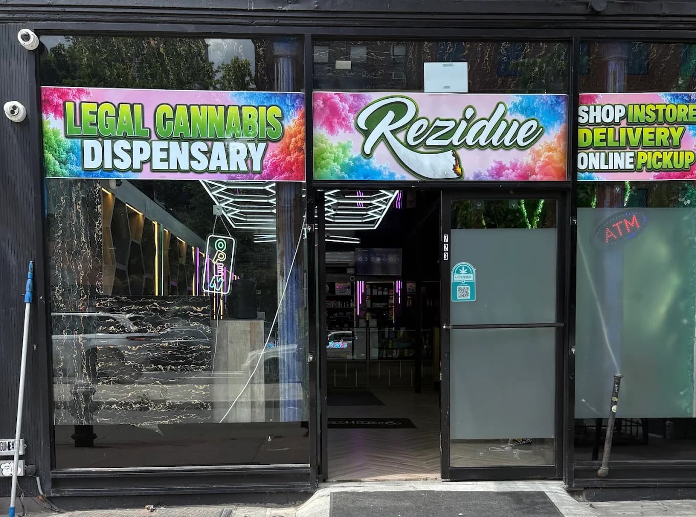 Rezidue storefront at 723 11th Ave, New York, NY 10019 in Hell's Kitchen
